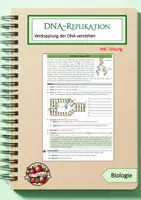 Vorschau - Arbeitsblätter - DNA-Replikation - Deckblatt