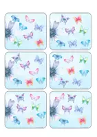 Vorschau - Stationenlernen - 🦋 Schmetterling Spiel "was fehlt?" Sprachförderung Frühling schau genau - Seite 2