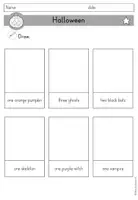 Vorschau - Arbeitsblätter - Halloween Arbeitsblatt Leseverstehen differenziert - Englisch - Seite 2