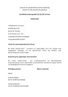 Vorschau - Stundenentwürfe - UPP Mathematik - Tangram - Deckblatt