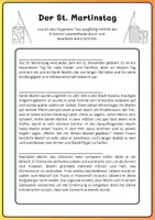Vorschau - Arbeitsblätter - St. Martin (Sachtext) - Seite 3