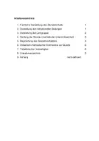 Vorschau - Stundenentwürfe - Unterrichtsentwurf (UV) Daten und Diagramme - Deckblatt