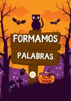 Vista previa - Unidades / Secuencias / Situaciones de Aprendizaje - FORMAR PALABRAS - versión HALLOWEEN - Portada