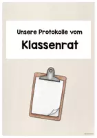 Vorschau - Arbeitsblätter - Klassenrat - Protokoll - Seite 2