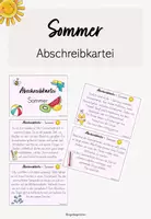 Vorschau - Arbeitsblätter - Deutschmaterialien: Sommer (Kl. 2) - Seite 2