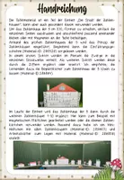 Vorschau - Poster - Tafelmaterial: Die Stadt der Zahlenhäuser - Seite 1