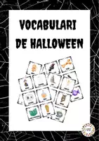 Vista previa - Tarjetas / Manipulativos - Vocabulari halloween - Portada