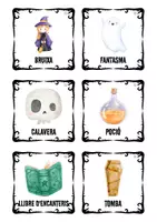 Vista previa - Tarjetas / Manipulativos - Vocabulari halloween - página 2