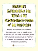Vista previa - Unidades / Secuencias / Situaciones de Aprendizaje - 4º CM UNIDAD 2 CASTELLANO - Portada