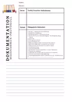 Vorschau - Arbeitsblätter - Reflexion: Sitzplatz in der Klasse unordentlich hinterlassen/ Unordnung/ Dreck - Seite 1