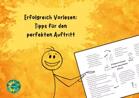 Vorschau - Arbeitsblätter - Erfolgreich Vorlesen - Tipps für den perfekten Auftritt - Deckblatt