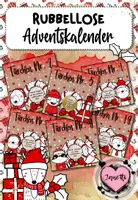 Vorschau - Bildkarten - Rubbellos-Adventskalender (mit Klassenaktionen & Blankoversion) - Deckblatt