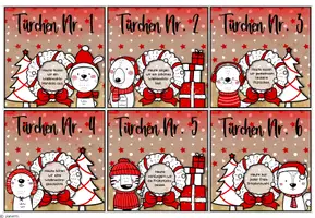Vorschau - Bildkarten - Rubbellos-Adventskalender (mit Klassenaktionen & Blankoversion) - Seite 2
