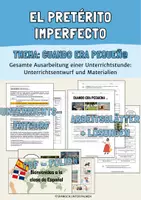 Vorschau - Stundenentwürfe - Cuando era perqueñ@ - el pretérito imperfecto - Deckblatt