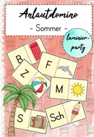 Vorschau - Stationenlernen - Anlautdomino "Sommer" - Seite 2