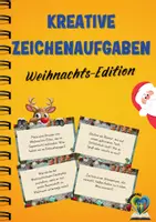 Vorschau - Arbeitsblätter - Weihnachtsfreude im Kunstunterricht – 40 witzige Aufgaben - Deckblatt