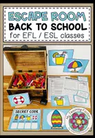 Vista previa - Unidades / Secuencias / Situaciones de Aprendizaje - BACK TO SCHOOL - Escape Room - Portada