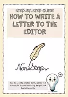 Vorschau - Arbeitsblätter - How to... write a letter to the editor (Step by step + Beispieltext) - Deckblatt