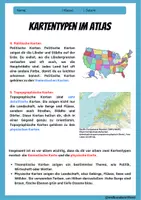 Vorschau - Arbeitsblätter - Kartenarbeit im Atlas – Merkblätter, Anleitungen & Übungen (Atlasführerschein | Erdkunde Sek I) - Seite 3