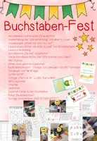 Vorschau - Unterrichtsreihen - Buchstabenfest - Deckblatt