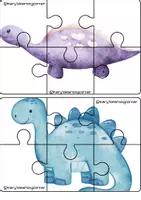 Προεπισκόπηση - Flashcards - Puzzle dino - Σελίδα 2