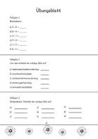 Vorschau - Arbeitsblätter - Vorbereitung_KA_Mathe_Klasse 3 - Deckblatt