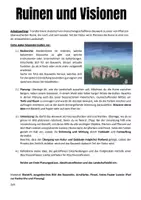 Vorschau - Arbeitsblätter - Landschaftsmalerei: Ruinen und Visionen (Leistungsaufgabe mit EWH) - Seite 1