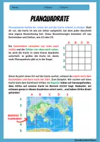 Vorschau - Arbeitsblätter - KARTENARBEIT IM ATLAS: PLANQUADRATE und REGISTER - Anleitung und Übungsaufgaben - Erdkunde für die Sek 1 - Deckblatt