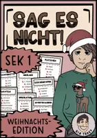Vorschau - Spiele - Begriffe raten - Weihnachten - Spiel, Klasse 6, 7, 8, 9, 10 - Deckblatt