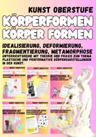 Vorschau - Stundenentwürfe - Materialpaket: Körper in der Kunst (Plastik, Performance, Körperbilder) - Deckblatt