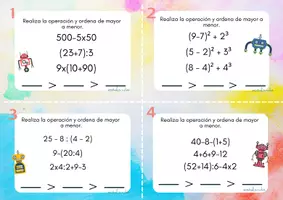 Vista previa - Refuerzo / NEE / Materiales de apoyo - OPERACIONES COMBINADAS 5º Y 6º - página 2