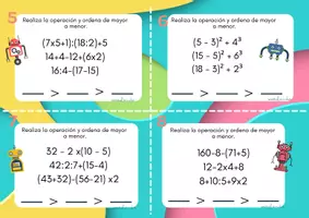 Vista previa - Refuerzo / NEE / Materiales de apoyo - OPERACIONES COMBINADAS 5º Y 6º - página 3