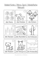 Vorschau - Unterrichtsreihen - Deutsch: Buchstaben K in Druckschrift- Arbeitsblätter für den Schreiblehrgang - Seite 2