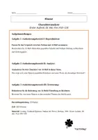 Vorschau - Arbeitsblätter - Klausur - Nathan der Weise - Charakteranalyse Erster Auftritt, III - Seite 1