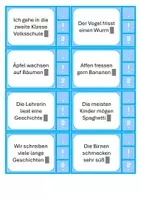 Vorschau - Aufgabenkarten - Klammerkarten: Welches Satzzeichen? - Seite 1