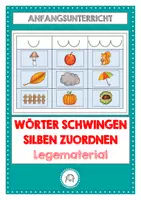 Vorschau - Stundenentwürfe - Bundle: Wörter in Silben gliedern - Seite 1