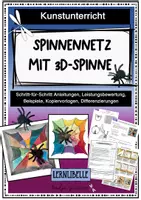 Vorschau - Unterrichtsreihen - Kunst "Herbst und Halloween" - wachsendes Materialpaket - Grundschule - Seite 1