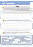 Vorschau - Klassenarbeiten - Kräfte im Erdinneren - Klassenarbeit mit Lernzettel, Übungsaufgaben und Lösungen - Seite 3