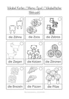 Vorschau - Unterrichtsreihen - Deutsch: Buchstabe Z in Druckschrift - Arbeitsblätter für den Schreiblehrgang - Seite 2