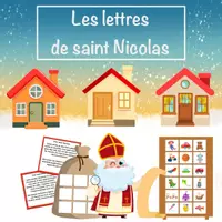 Aperçu - Jeux - Les lettres de saint Nicolas - Page de couverture