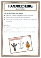 Vorschau - Aufgabenkarten - HALLOWEEN Sprechanlass - Seite 1