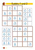 Vorschau - Arbeitsblätter - Weihnachtsrätsel: Sudoku, Suchbilder, Kreuzworträtsel etc. - Seite 3