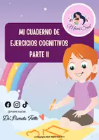 Vista previa - Manualidades / Dibujos para colorear - MI CUADERNO DE EJERCICIOS COGNITIVOS PARTE II - Portada