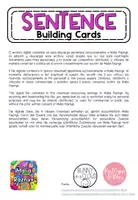 Vorschau - Stationenlernen - Present Simple Sentence Building Cards - Seite 1