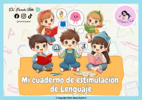 Vista previa - Refuerzo / NEE / Materiales de apoyo - MI CUADERNO DE ESTIMULACION DE LENGUAJE - NIÑO - Edición simplificada - Portada