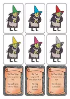 Vorschau - Spiele - Kleines Lesespiel Hexen (Lesen und Zuordnen) - Seite 1