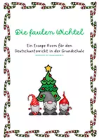 Vorschau - Arbeitsblätter - Escape Room Die faulen Wichtel Deutsch - Seite 1