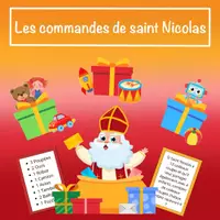 Aperçu - Jeux - Les commandes de saint Nicolas - Page de couverture