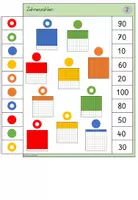 Vorschau - Fördermaterial/Inklusion - Freiarbeitsmaterial - Zahlenraum 100 - Seite 3