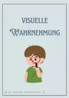 Vorschau - Arbeitsblätter - visuelle Wahrnehmung, Materialmix - Deckblatt